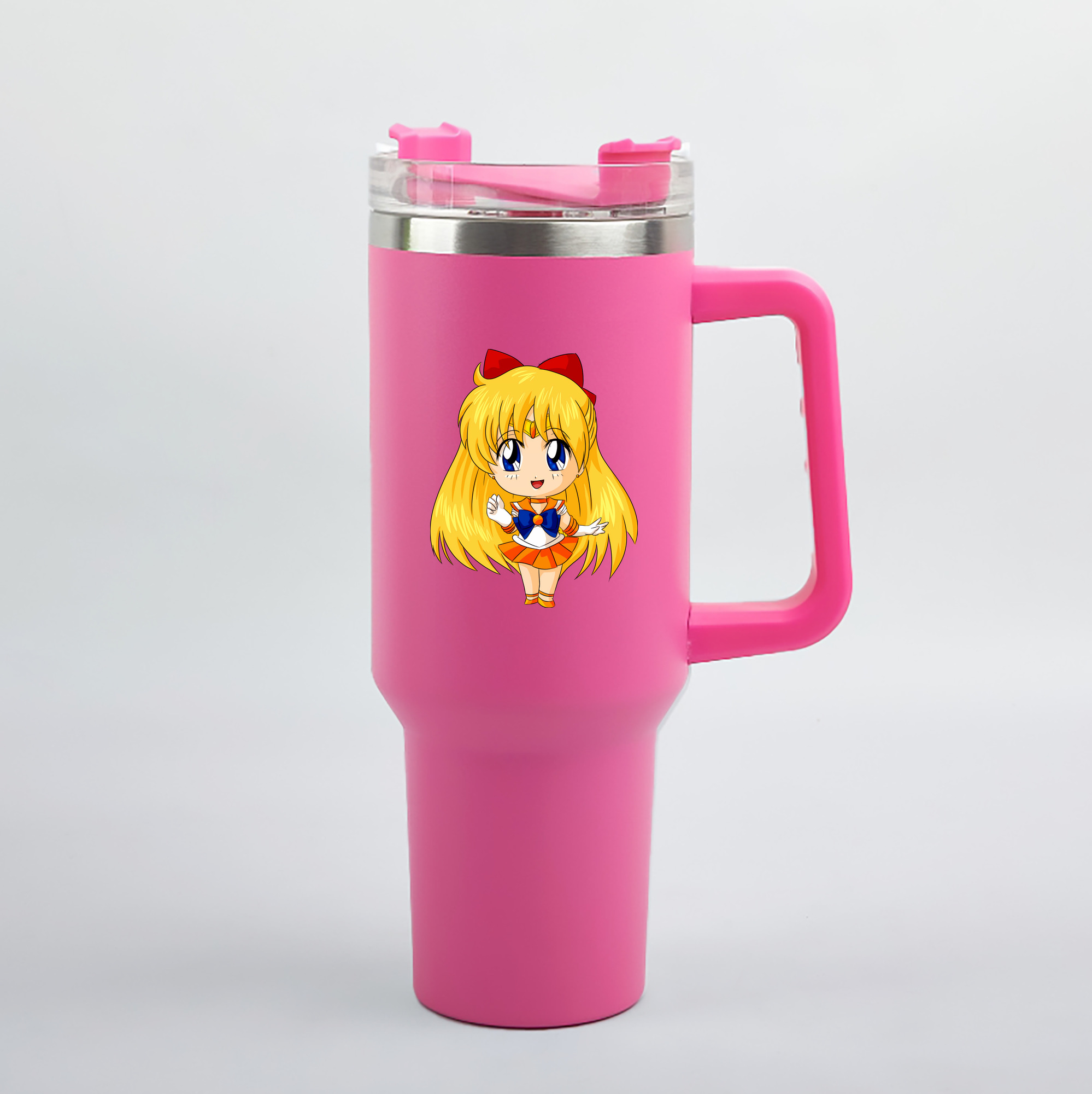 （画像用） 美少女戦士セーラームーン 愛野 美奈子 あいの みなこ Sailor Moon Aino Minako 1200mL車用タンブラー（カラープリント）